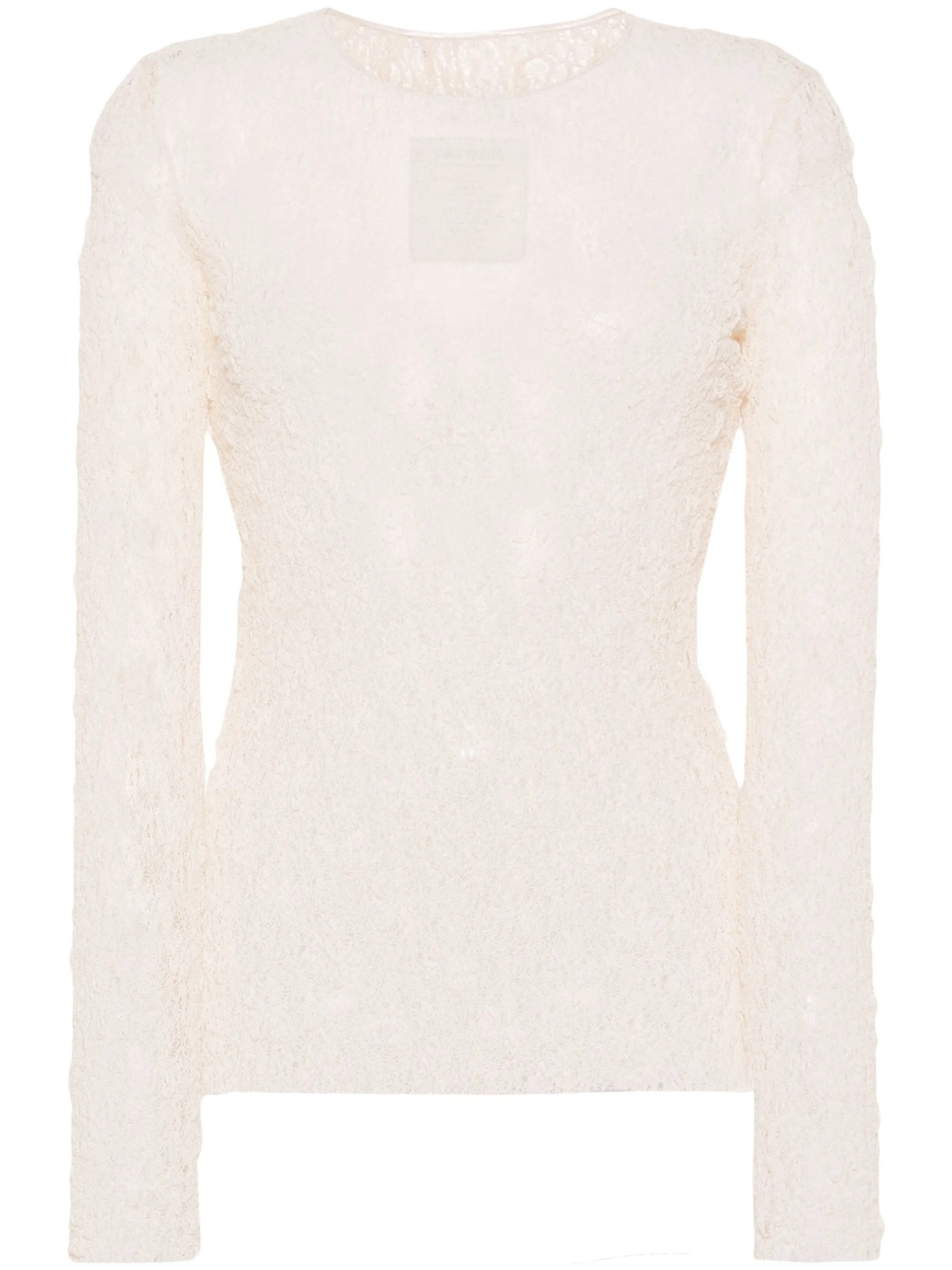 Tシャツ・カットソー UMA WANG SS25 TERESA TOP (UW1031 UW101) teresa top donna off white - UMA WANG - d — 2